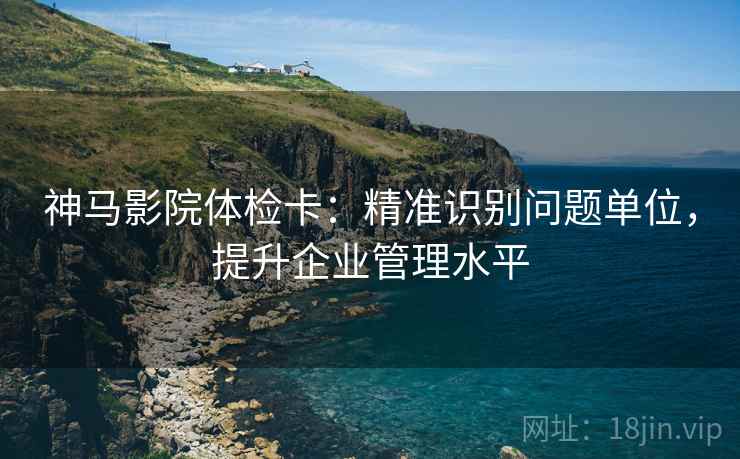 神马影院体检卡：精准识别问题单位，提升企业管理水平