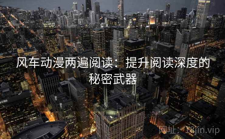 风车动漫两遍阅读：提升阅读深度的秘密武器